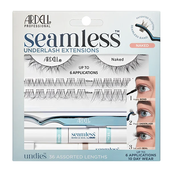 Seamless Underlash Extensions Naked