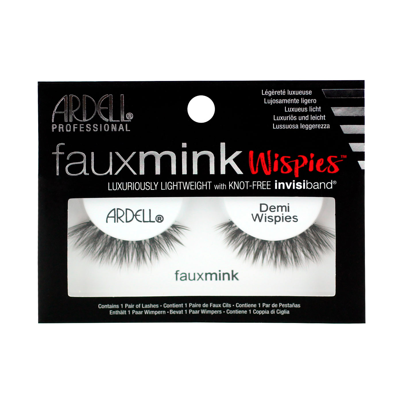 Pestañas Faux Mink  Demi Wispies