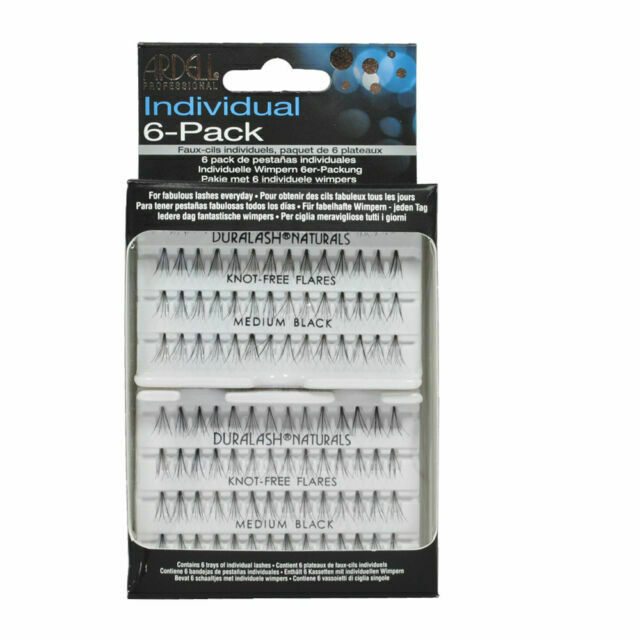 Pestañas Individual Pack Medium Black