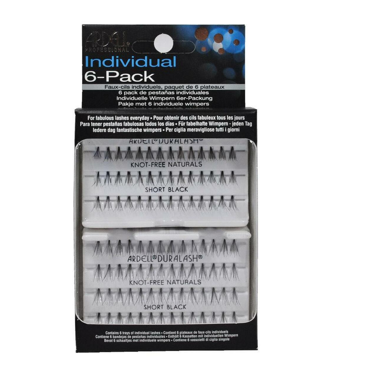 Pestañas Individual Pack Short Black